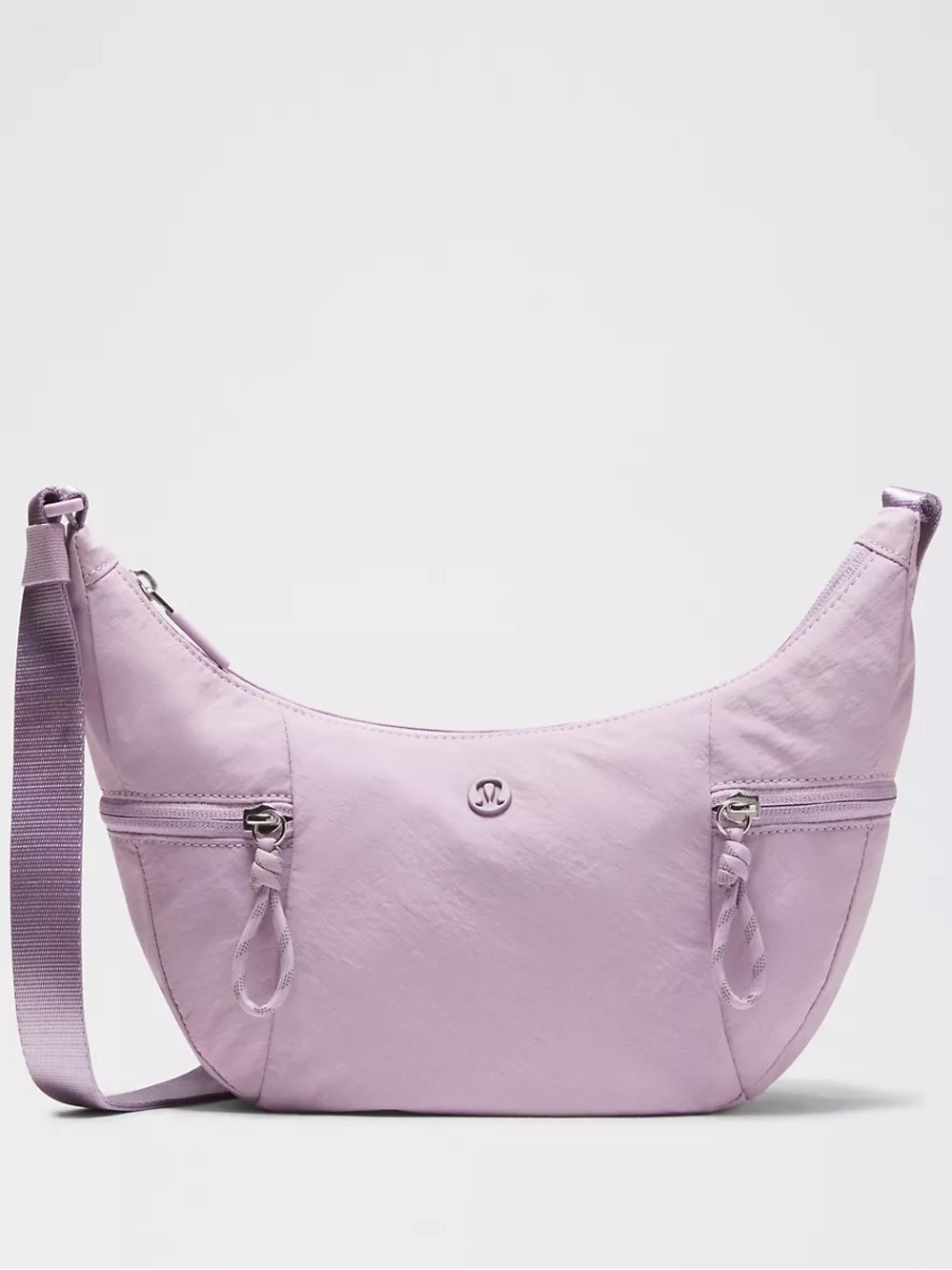 Lululemon Slouchy Sling Bag 6L - Lilac Play/Silver NWT